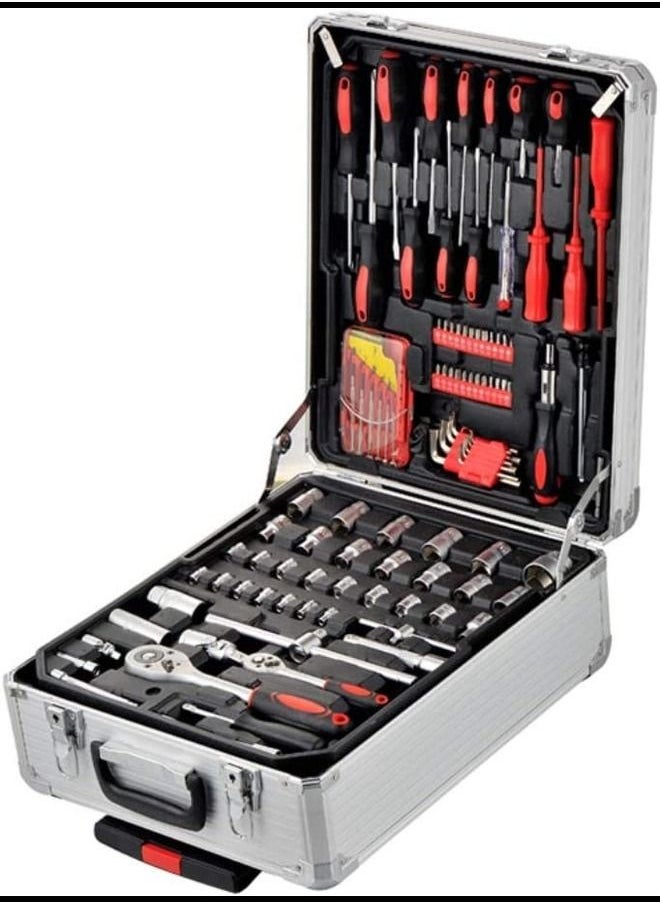 ABBASALI Professional Household Tool Set Hardware Tools Manual Tool Set Car Repair Tools With Toolbox  - Image 1