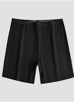 Generic Women's Ultra Thin Stretch Safety Short Leggings Seamless Under Dress Slip Shorts Anti Chafing Smooth Underwear Black  - Image 2