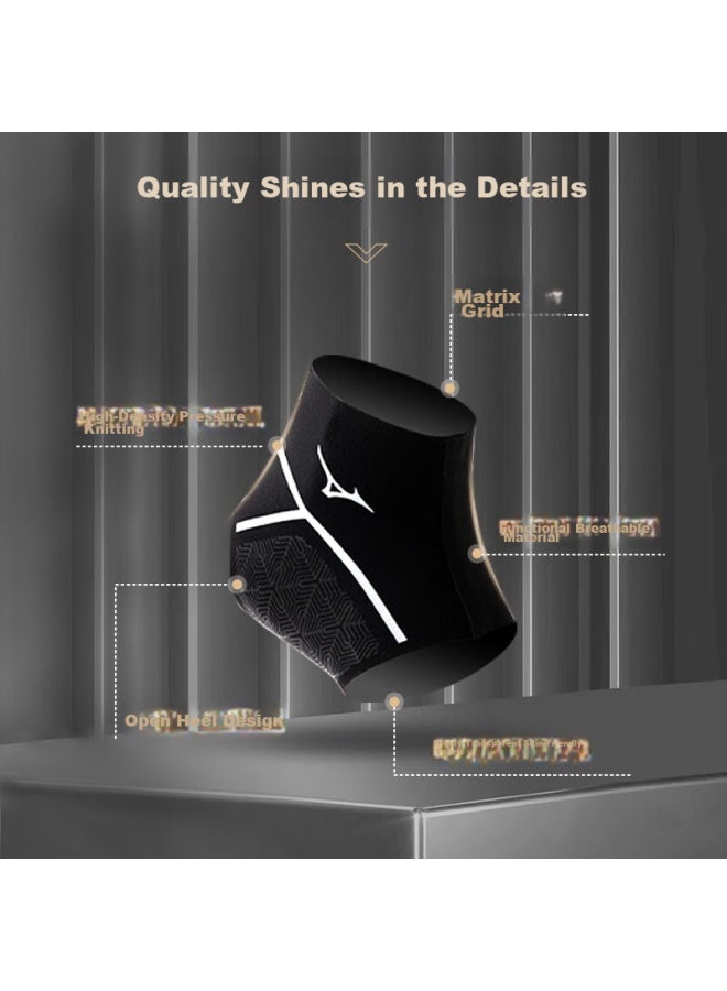 Mizuno Mizuno Ankle Support Brace For Men And Women, Anti-sprain Recovery Sleeve, Basketball Ankle Protector, Ultra-thin Fixation Brace For Running And Foot Protection  - Image 2