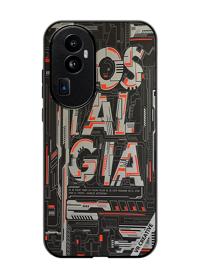 VR CREATIVE Protective Case Cover For Oppo Reno 10 Pro Plus Nostalgia Design Multicolour - Image 1