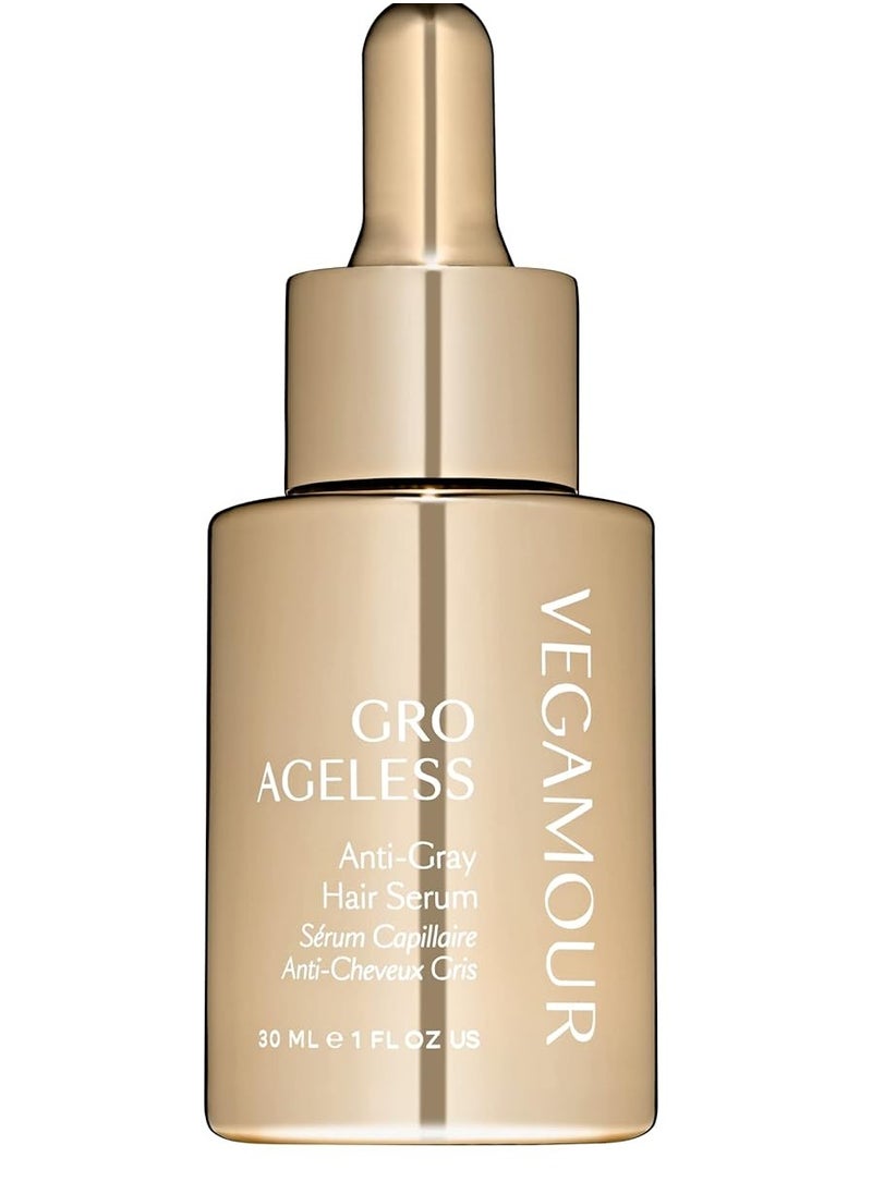 VEGAMOUR GRO Ageless Anti-Gray Hair Serum, 30ml – Promotes Natural Pigment Retention, Reduces Gray Hair, and Supports Healthy, Vibrant Hair Growth with Plant-Based Ingredients - pzsku/ZDBBAD4C70B8122D46C7EZ/45/_/1701405964/9e2bca2c-894d-4346-88a1-c3a5e749b54b