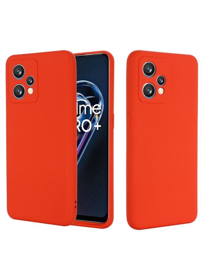 S-TOP Case For OPPO Realme 9 4G Global/Realme Narzo 50 Pro 5G Global Pure Color Liquid Silicone Shockproof Full Coverage Phone Case - Image 2