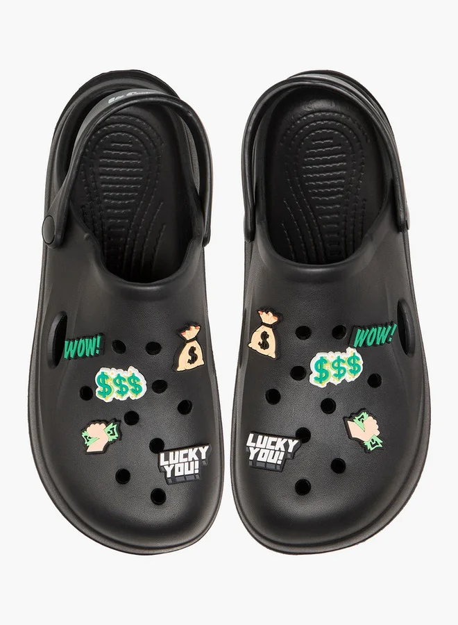 Lee Cooper Men's Jibbitz Accent Clogs