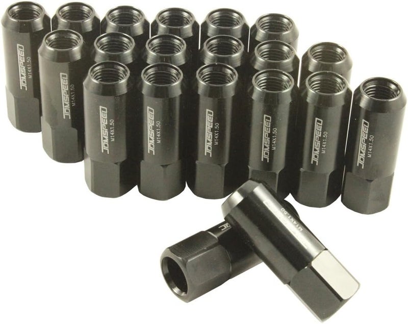 JDMSPEED 20PCS 14X1.5MM Extended Racing Lug Nut Set - Image 1