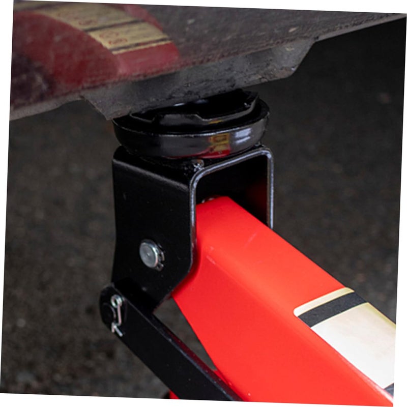 Non Slip Natural Rubber Car Jack Stand Pad Protector for Vehicle Lift Frame Rail - Image 3