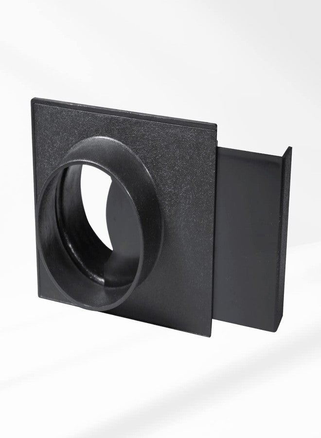 باورتيك بوابة انفجار POWERTEC 70108 مقاس 4 بوصات لمجمع الغبار، تجهيزات جمع الغبار - Image 1