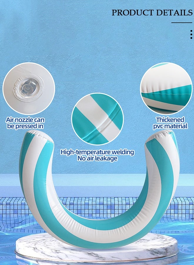 DUNISO Inflatable Swimming Ring for Kids and Adults, Pool Float Tube Decorations, Swim Tubes Outdoor Pool Beach, Big Floaties Beach Swimming Toys, Water Fun Beach Party Toys - Image 2