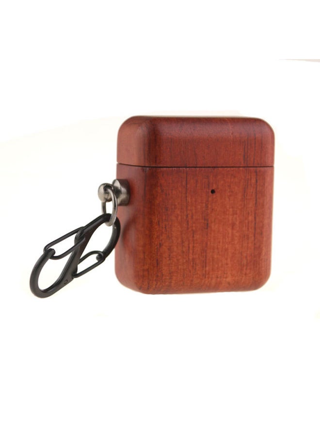 Generic - Direct Supply Airpods Pro Wooden Bluetooth Headset Protective Cover For Apple Headset 3 Generation Wooden Ear Shell-Color:Walnut-Applicable Model:airpods 1/2 Generation - Image 1