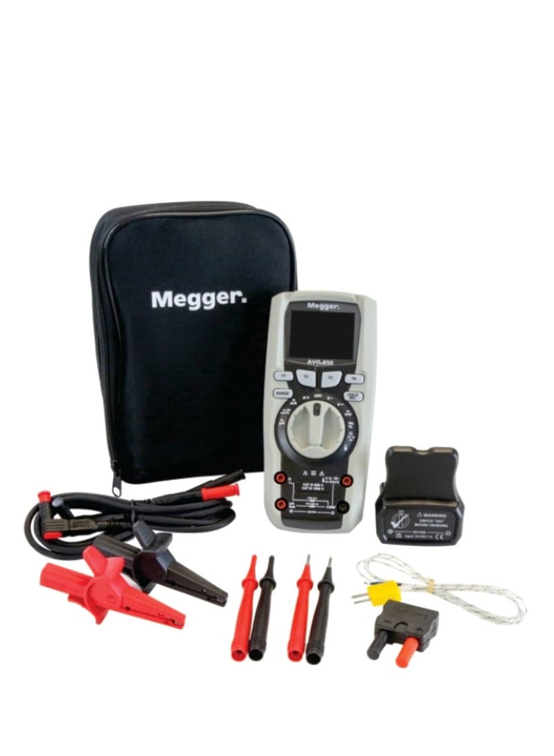 Megger AVO850 Heavy-Duty Industrial TRMS Multimeter - Image 1