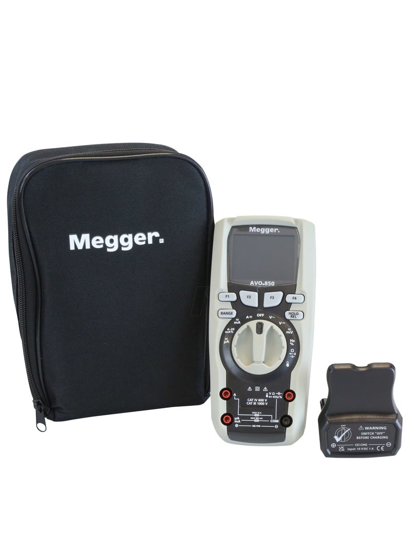 Megger AVO850 Heavy-Duty Industrial TRMS Multimeter - Image 3