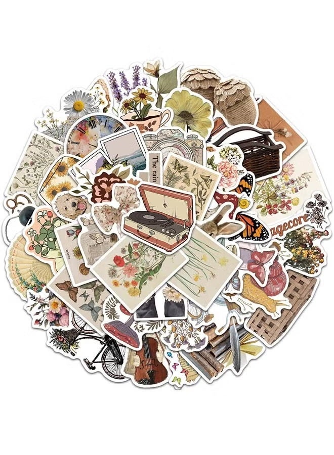 Jamal Vintage Aesthetic Stickers 50 Pcs, Vinyl Waterproof Stickers For Water Bottles Laptop Phone Computer Guitar - Image 2