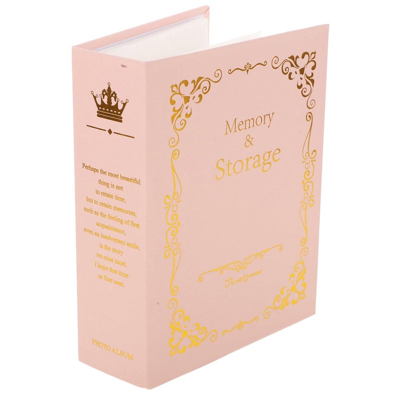 ألبوم صور وردي مطبوع بورق فويل لذكريات الزفاف والعائلة، كتاب صور مصنوع يدويًا DIY - Image 2
