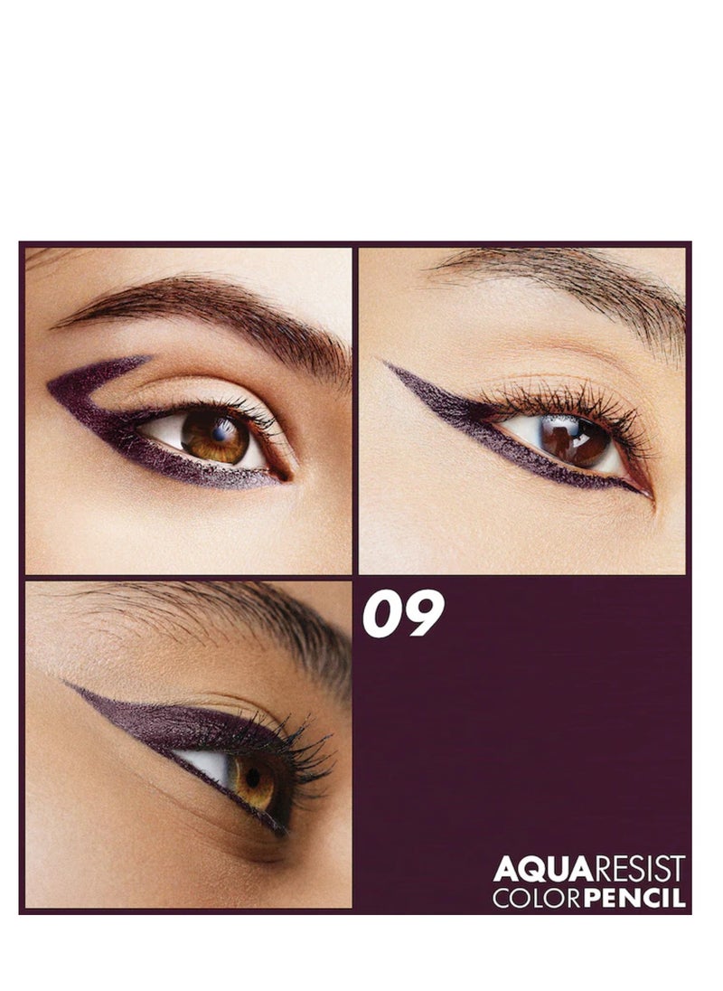 MAKE UP FOR EVER - Aqua Resist Color Pencil Eyeliner, 09 Ivy, 0.5 g - Image 1