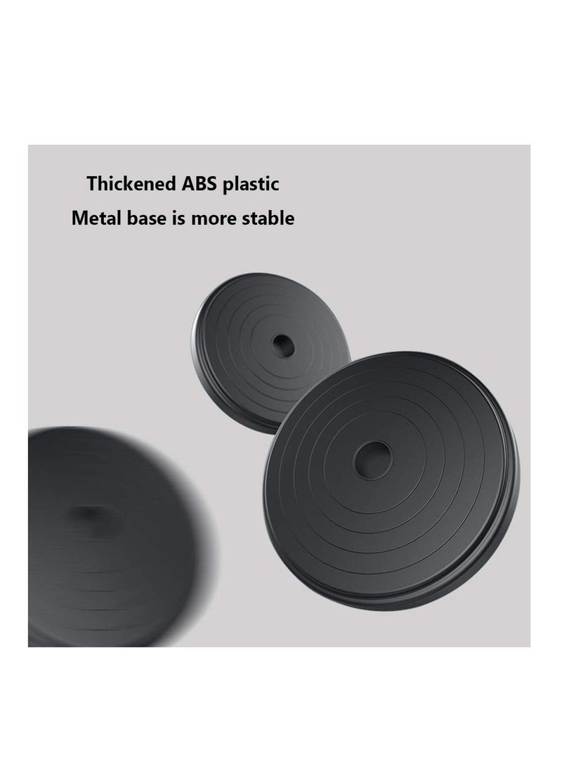 ELTRAZONE LED Ring Light Dimmable LED Desktop Fill Light 3 Colors Modes with 2/3 Phone Holders Curved Lampshade Design Eye Protection Without Glare for Live Stream Makeup (Color : A) - Image 4