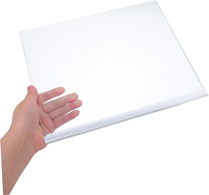 COHEALI منظّم رف الثلاجة والفريزر من الزجاج المقسّى مقاس 29X24X0.7 سم - Image 5