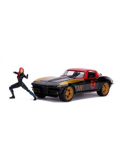 JADA Marvel Black Widow 1966 Chevy 1:24  - Image 3