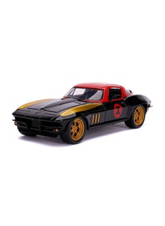 JADA Marvel Black Widow 1966 Chevy 1:24  - Image 5