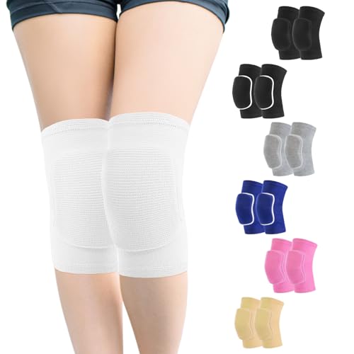 HISFFOG Volleyball Knee Pads for Women, Men, Youth, Girls, Kids, Knee brace for Volleyball Basketball Football Dance Yoga Tennis Running Cycling Workout Climbing Wrestling - Image 1
