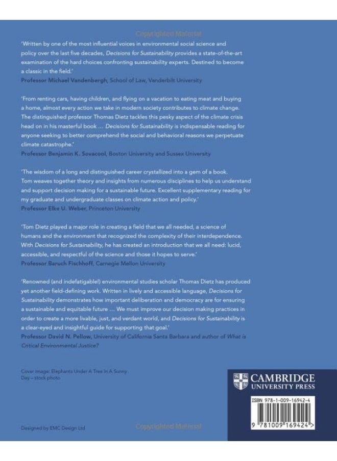 Decisions for Sustainability: Facts and Values  - Image 2