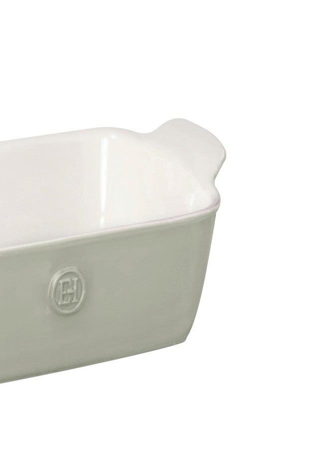 Emile Henry Made In France Modern Classic BREAD BAKER/LOAF PAN - 9" X 5" / 1.8 qt, PEARL GRAY - Image 2