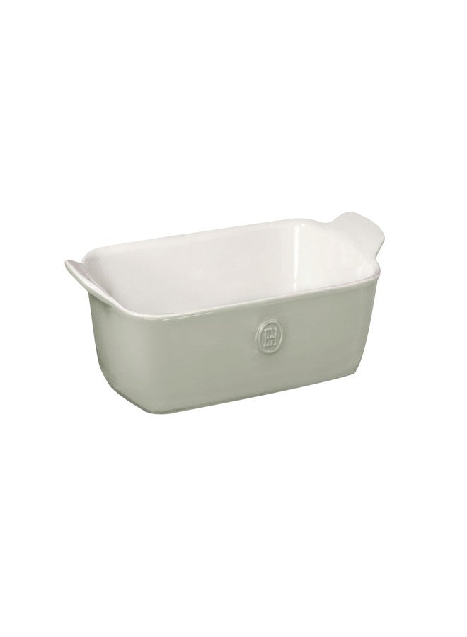Emile Henry Made In France Modern Classic BREAD BAKER/LOAF PAN - 9" X 5" / 1.8 qt, PEARL GRAY - Image 1