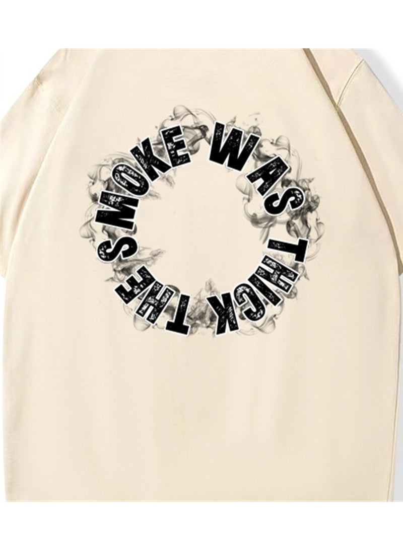 Short Sleeve T-shirt Loose Cotton Summer Men's T-Shirt Fashion Round Neck Men's Short Sleeve Top - Image 3