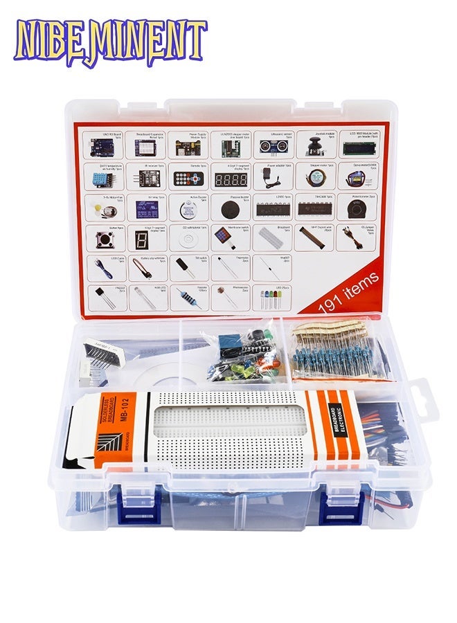 NIBEMINENT RFID Upgrade Kit Uitimate Stater Kit for ATmega328P UNO R3 Board Kit for Programming Project DIY Electronics Stater Learning Kit, Arduino Kit - Image 3