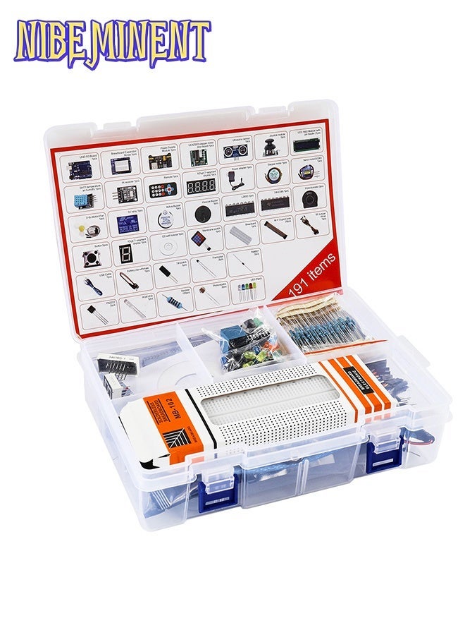 NIBEMINENT RFID Upgrade Kit Uitimate Stater Kit for ATmega328P UNO R3 Board Kit for Programming Project DIY Electronics Stater Learning Kit, Arduino Kit - Image 4