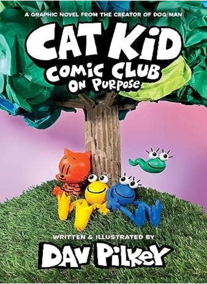 null - Cat Kid Comic Club 3 On Purpose A Graphic Novel Cat Kid Comic Club #3 Pb by Dav Pilkey Paperback - Image 1