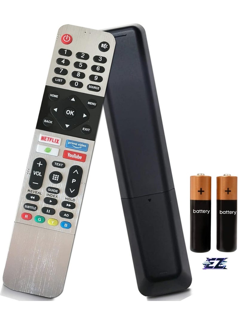 ELTRAZONE Replacement Remote Control 539C-268920-W010 for Skyworth Smart TV 43UB5500 43UB5550 43UB5560 50UB5500 50UB5550 50UB5560 55UB5500 55UB5500 55UB5500 50 with battery - Image 1