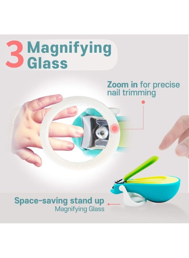 ROYAL Made in Korea Baby Whale Nail Clipper with Magnifier - Image 4