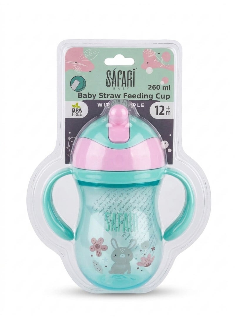 Straw Cup 260ml 12+m