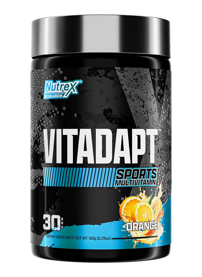 Nutrex Research Vitadapt- Sports Multivitamin-Orange (150G) 5.29 Oz - 30Ser 