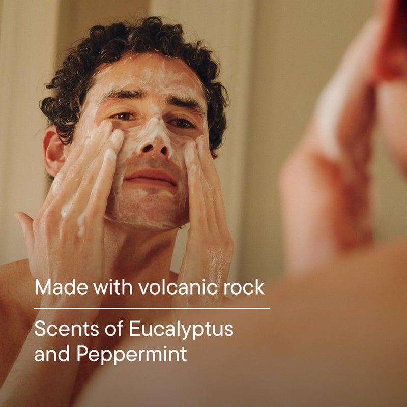 Harry's Exfoliating Face Wash for Men, Gentle Facial Skin Care Products with Volcanic Rock Exfoliant, 7.1 Fl. Oz, Home and Trial and Travel Bundle - Image 5