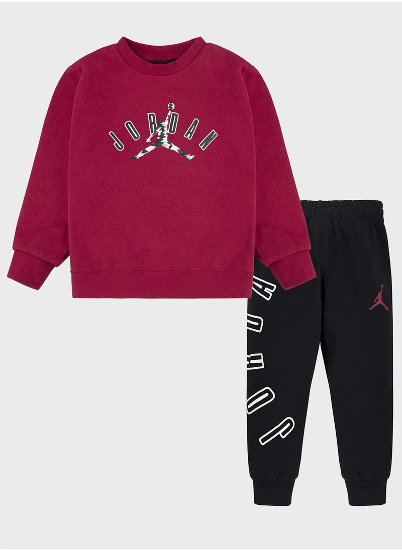 Jordan Kids Mj Tracksuit Crewed Set