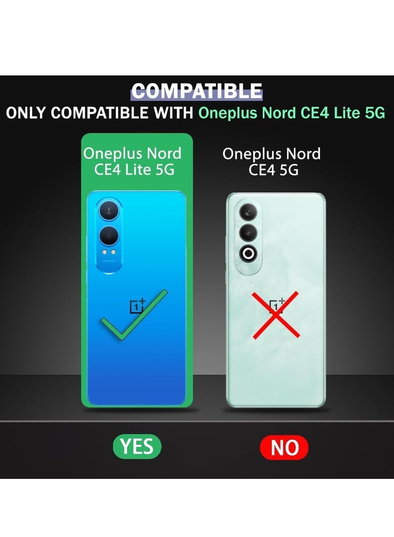 OnePlus Nord CE4 Lite Case Cover Soft Silicone Shockproof  Anti-Fingerprints Anti-Scratch Case with Full Body Protection Cover for OnePlus Nord CE 4 Lite 2024 - Image 2