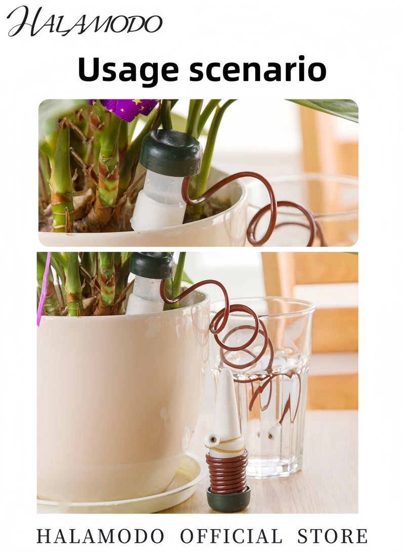 HALAMODO 12-Piece Automatic Flower Watering Drip Device - Image 3