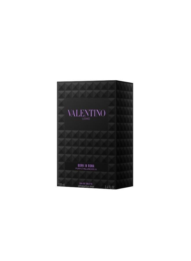 فالنتينو Uomo Born In Roma Purple Melancholia EDT Spray 100ml - Image 2