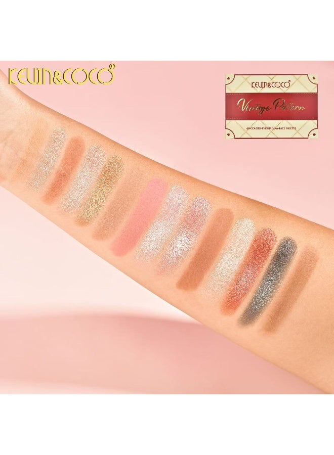 Kevin & Coco KEVIN&COCO 60 COLORS EYESHADOW FACE PALETTE - Image 3
