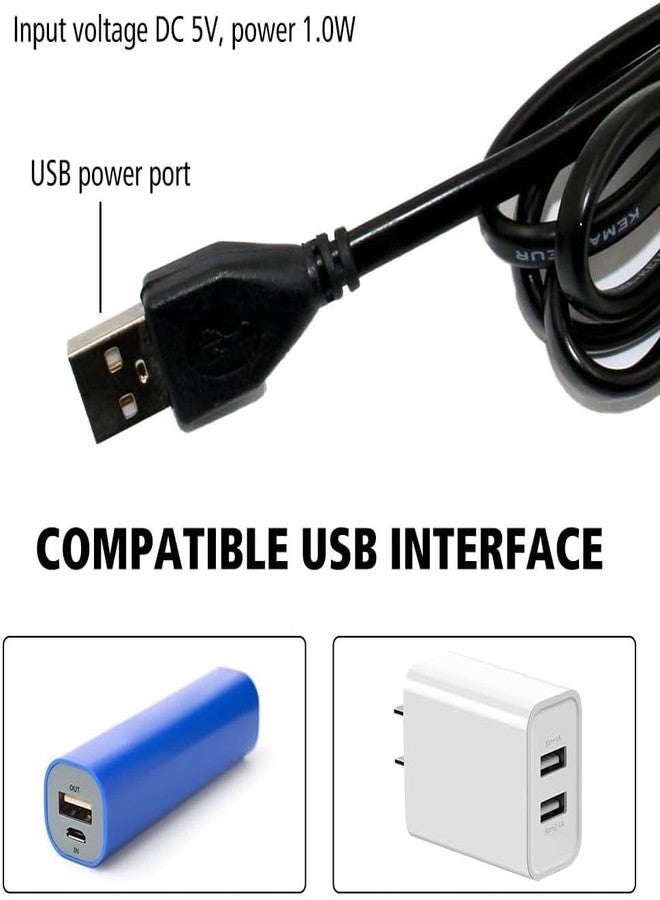 نافورة حوض السمك الآمنة من SGSLT بمنفذ USB، مزودة بإضاءة LED غاطسة ملونة ومقاومة للماء، مناسبة لأحواض السمك. - Image 5