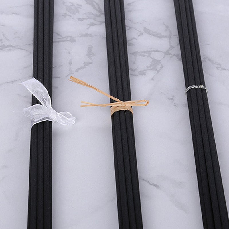 80pcs Black Aroma Diffuser Sticks Black Polyester Fiber Rod Premium Aromatherapy Accessories Deodorant Aroma Diffuser Rod Black - Image 3