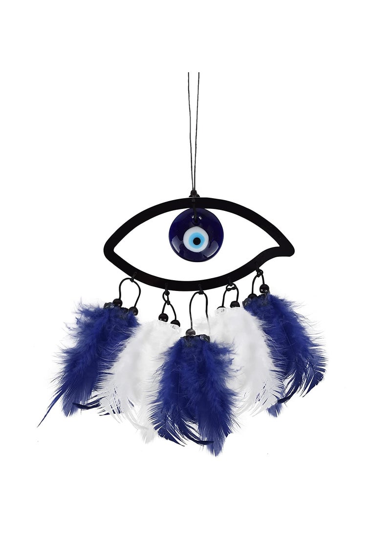 Gopinath Autolink - Gopinath Autolink Evil Eye Car Dream Catcher Home Window Garden for Positive Vibes Vastu Feng Shui Good Luck Ornament - Image 1
