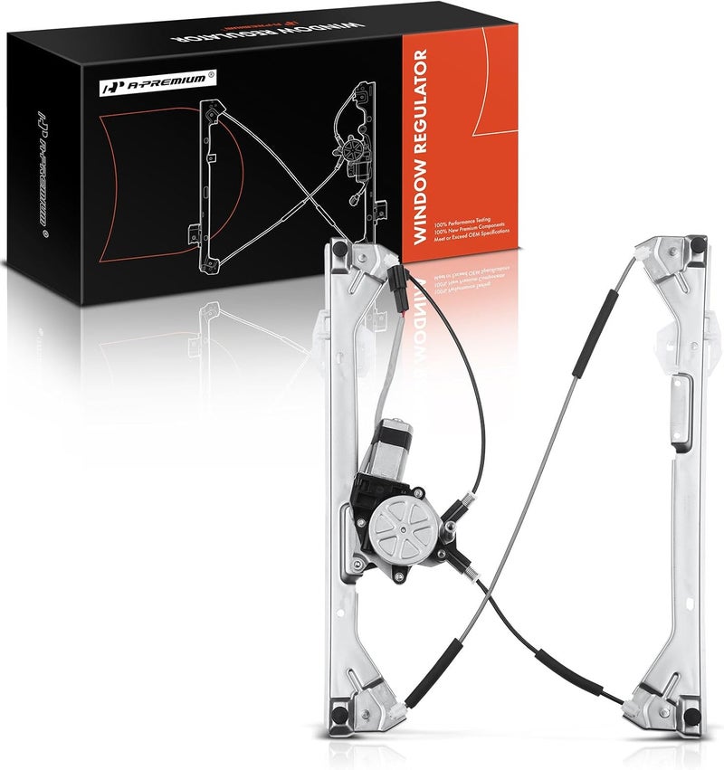 A-Premium Power Window Regulator with Motor for Buick LaCrosse 2005-2009 & Allure 2008-2009 Front Driver Side - Image 1