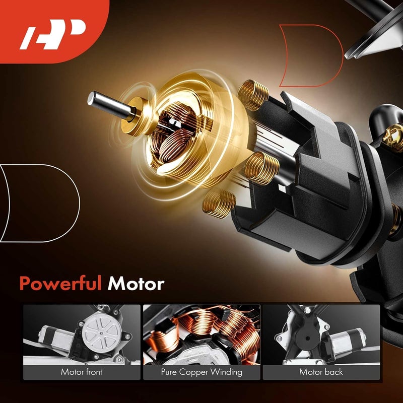 A-Premium Power Window Regulator with Motor for Buick LaCrosse 2005-2009 & Allure 2008-2009 Front Driver Side - Image 3