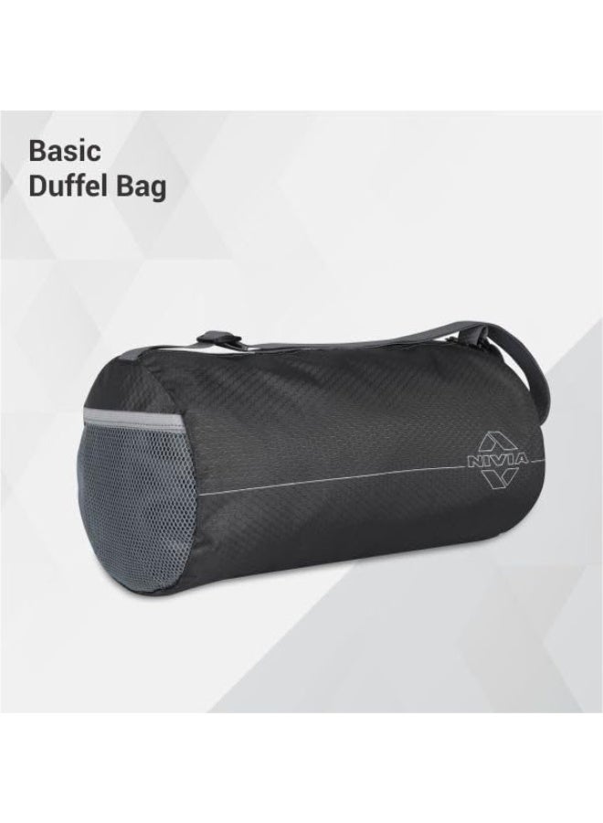 Nivia NIVIA Basic Duffle Polyester Bag, Gym Bags, Adjustable Shoulder Bag for Men, Duffle Bags Travel - Image 1