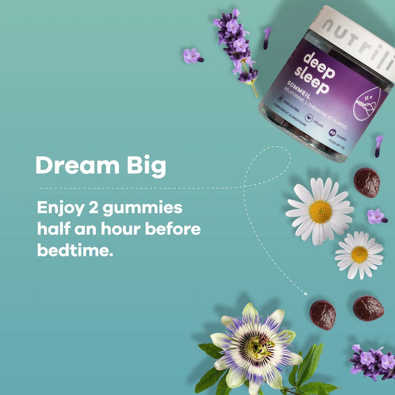 Nutrili Deep Sleep Gummies Sommeil 60pcs - Image 4