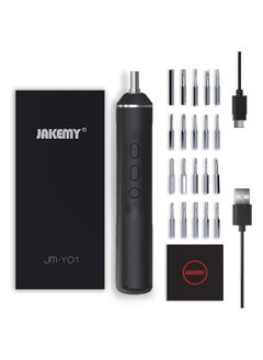 JAKEMY Cordless Electric Screwdriver, JAKEMY USB Rechargeable Multi-Function Magnetic Precision Power Screwdriver Repair Tool Kit with LED Light for PC, Phone, Android Phone, Watch, Laptop  - Image 5