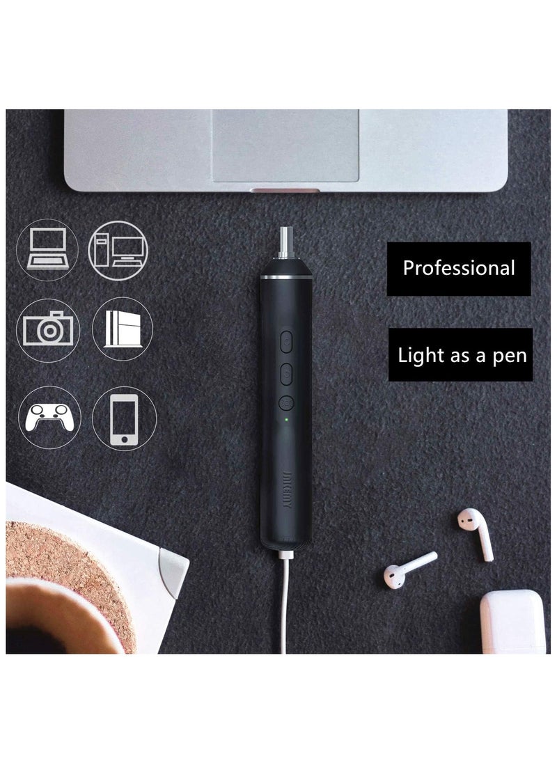 JAKEMY - Cordless Electric Screwdriver, JAKEMY USB Rechargeable Multi-Function Magnetic Precision Power Screwdriver Repair Tool Kit with LED Light for PC, Phone, Android Phone, Watch, Laptop - Image 1