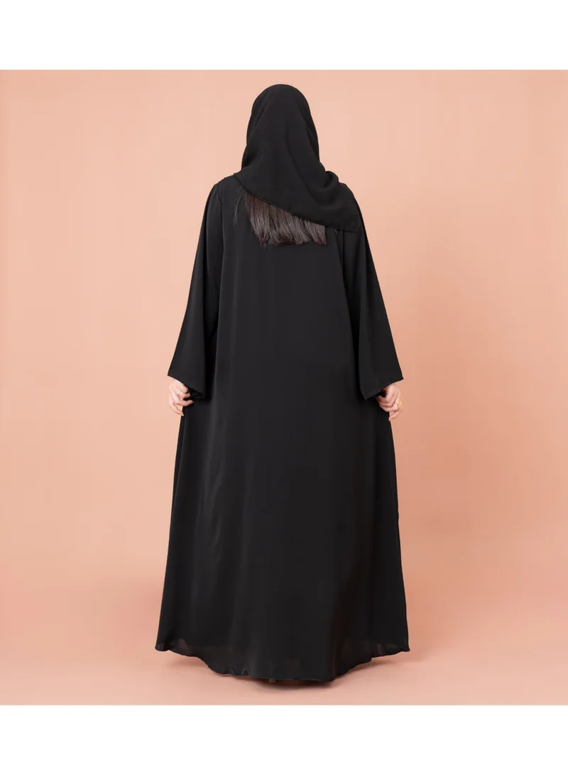 IKKXA Casual Pleated Abaya