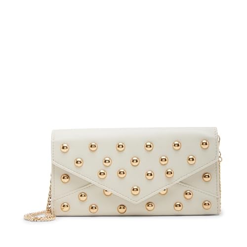 Steve Madden Norma-S Studded Wallet On A String, Chalk - Image 4